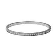 Silver Pavé Bangle